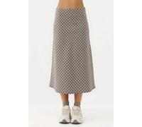 Hiccup Women's Midi A-Form Fit Plaid Skirt with Zipper | Size: Small Hiccup Multicolor S