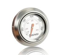 Hicello 0-300 ℃ BBQ Temperature Gauge 1-13/16" Replacement for Weber Charcoal and Spirit Gas Grill With Traveller 60540