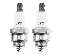 Hicello 2PCS 52cc 62cc Chainsaw Brush Cutter L7T Spark Plugs Replace BPMR7A | for 2 Stroke Engine MS180 MS250 MS070 Husquarna 365 Trimmer 260 430 520 Replace L8RTF L8RTC WS8F WSR5F RCJ6Y RCJ7Y