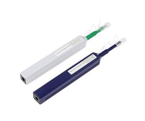 Hicello 2PCS LC/MU/SC/FC/ST/E2000 Optical Fiber Cleaning Pens, 1.25mm+2.5mm One Click Fiber Optic Male and Female Connector End Face Cleaner, Optical Cleaning Tools for Networks Data Centers FTTH