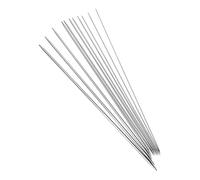 Hicello 44PCS 36cm Long Double Ended Knitting Needles, 11 Sizes Stainless Steel DPNs Double Pointed Weaving Needles, Dia-1.5mm, 1.75mm, 2mm, 2.25mm, 2.75mm, 3mm, 3.25mm, 3.75mm, 4mm, 4.5mm, 5mm