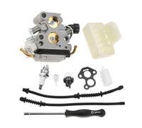 Hicello 506450501 Chainsaw Carburetor with Tune up Kit Compatible With Husqvarna 435 440 135 140 Chainsaw, Carburettor Fits For Jonsared CS410 for Craftsman 358381800 for Zama C1T-EL4 Engine Carb