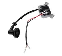 Hicello 62mm Brush Cutter Ignition Coil, 43CC 49CC 52CC Strimmer Ignition Coil Module for 2-stroke Engine Grass Trimmer Multi Tool Tiller Cultivator Garden Machines