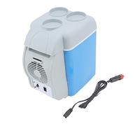 HICGO Car Refrigerator,Car Refrigerator 7.5L Capacity Mini Portable Food Grade Thickened Inner Liner Low Noise Electric Car Cooler