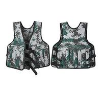 HICGO Weighted Training Vest, 20KG / 44LBS, Camouflage Canvas, Adjustable, Modern Style, WEARABLE_WEIGHT
