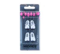 HICKIES Tie-Free Laces (1.0) - Black/Pink