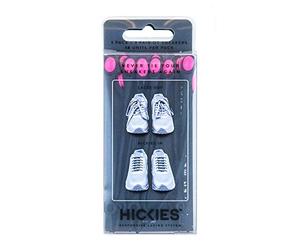 HICKIES Tie-Free Laces (1.0) - Black/Pink