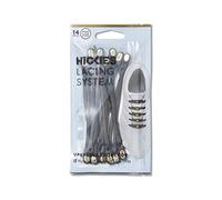 HICKIES Tie-Free Laces (2.0 New) - Black/Gold