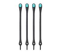 HICKIES Tie-Free Laces (2.0 New) - Black/Mint