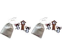 Hickory Dickory Dock Nursery Rhyme Finger Puppet (Pack of 2)