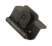 Hickory Hardware P5310-BI Double Demountable Hinge, Black Iron by Hickory Hardware