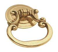 Hickory Hardware P8018-LP 1-1/2-Inch Manor House Bail Cabinet Pull, Lancaster Hand Polished