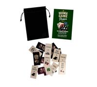Hickoryville Casino Poker Night Accessory - Home Game Picker, 18 Games | Adults 18+. 18 poker variants on draw tokens, velour bag, illustrated rules guide. Chips and cards not included.