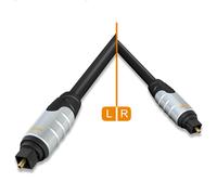 Hicon Ambience 0.75m Toslink Optical Digital Cable 75cm HQ POF | HIA-TLTL-0075
