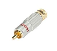 HiCon HI-CM13 Locking Phono Connector. Audiophile 2 pole RCA Amplifier Plug