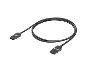 Hicon HI-HDSL-0035 35 cm 18G HDR10 4K 50/60fps UHD HDMI Cable Ultra Slim Series 4:4:4 High Speed 3D with Ethernet 0.35 m Compact Short Highly Flexible