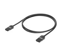 Hicon HI-HDSL-0075 75 cm 18GBit/s HDMI Cable Ultra Slim Design 4K 60fps UHD 3D HDR 10 Premium High Speed with Ethernet 0.75 m Flexible Compact Lightweight