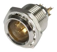 Hicon HI-XMEM5 XLR Plug Vertical Mount 5 Pins Silver