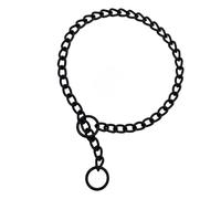 Hicost Heavy Chain Dog Metal Collars, Adjustable Weather Proof Alloy Steel Necklace for Small Medium Large Dogs (4XL, Black)