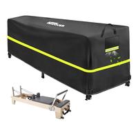 Hicover Reformer Protective Cover, 600D Heavy Duty 100% Waterproof Pilates Reformer Covers for Reformer Protective,for 101" W x 31" D x 23" H Pilates Reformer with Air Vent and Reflective Strip