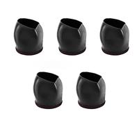 HiCOZZIE Rubber Bed Office Chair Wheel Stopper Furniture Legs Caster Cups Chair Feet Floor Protectors Felt Pads
