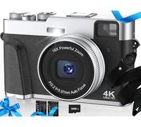 HICSHON 4K Digital Camera （Black）