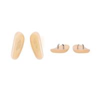 HiCycle2 16mm Clip-on Replacement Nose Pads for RayBAN Aviator RB3025 3026 Sunglasses Repair Kits,golden, Np-yellow