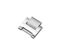 HiCycle2 20mm Link 18mm Deployment Buckle Replacement For 42mm Cartier Ballon Bleu Bracelet Stainless Steel, Silver, One Size, Full link