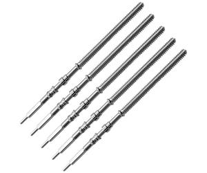 HiCycle2 5Pcs Genuine Seiko Watch Winding Stems Replacement for Movement Nh35 Nh36 and Fits 4R35 4R36