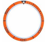 HiCycle2 Bezel Insert Fit For Omega Seamaster 42mm Case Planet Ocean Watch Orange