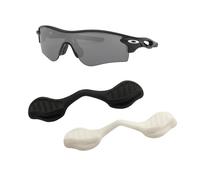 HiCycle2 Compatible/Replacement for Oakley Radar Path Sunglasse Repair Kits Nose Pads Temple Tips if Applicable (White&Black nose pads)