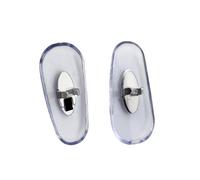 HiCycle2 glasses nose pads Replacement for Ray-Ban Aviator RB3025 Sunglasses Repair kit Parts 16mm (Silver)