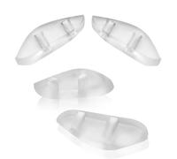 HiCycle2 Nose pads Replacement for Oakley Airdrop OX8046 Hyperlink Pitchman Plank 2.0 Splinter Voltage Sunglasses Eyeglasses 17x 6mm, Golden