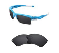 HiCycle2 Polarized Replacement Lenses for Oakley Fast Jacket XL Sunglass (black)