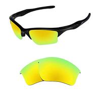 HiCycle2 Polarized Replacement Lenses for Oakley Half jacket 2.0 XL Sunglass-Multi Options (gold)