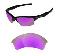 HiCycle2 Polarized Replacement Lenses for Oakley Half jacket 2.0 XL Sunglass-Multi Options (purple)