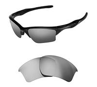 HiCycle2 Polarized Replacement Lenses for Oakley Half jacket 2.0 XL Sunglass-Multi Options (silver)