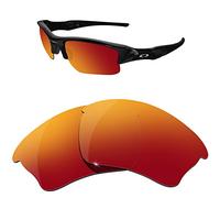 HiCycle2 Polarized Replacement Lenses for Oakley Half jacket XLJ Sunglass-Multi Options (Ice Blue) (Fire Red)