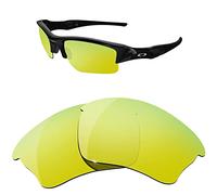 HiCycle2 Polarized Replacement Lenses for Oakley Half jacket XLJ Sunglass-Multi Options (Ice Blue) (Golden)