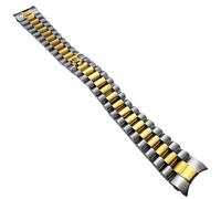 HiCycle2 President 20mm Watch Band Replacement For 36mm Rolex Day Date 1801 1802 1803 1805 1808 1811 (Gold Center)
