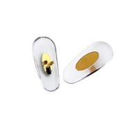 HiCycle2 Replacement Nose Pads for Ray-Ban Aviator RB3025 Sunglasses Repair Kit Parts 16mm Gold