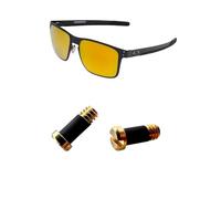 HiCycle2 Replacement Screws for Oakley Holbrook Metal OO4123 Sunglasses Repair Kit (Set of 2),Screwdriver (glod)