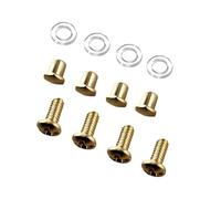 HiCycle2 Replacement Screws for PRA DA Eyeglasses Sunglasses to Mount Screws (gold)