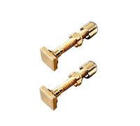 HiCycle2 Screws Replacement for Cartier Rimless Sunglass Eyeglasses Square Screws Repair Kit 2.5mm (Gold)