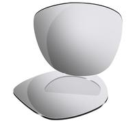 HiCycle2 Sunglass Lenses Polarized Lenses Replacement Lenses for Oakley Frogskins OO9013 55mm thickness 2mm (Silver)