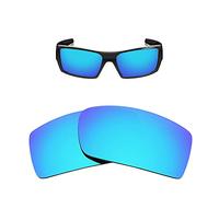 HiCycle2 Sunglass Replacement Lenses for Oakley Gascan OO9014 60MM Sunglasses with Lens Cloth (blue)