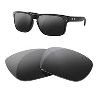 HiCycle2 Sunglass Replacement Lenses for Oakley Holbrook Sunglass OO9102 55mm (Titanium)