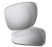 HiCycle2 Sunglasses lens Polarized lens Replacement for Oakley Holbrook Xl OO9417 59MM Sunglass thickness 2MM (Silver)