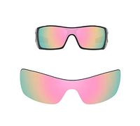 HiCycle2 Sunglasses Lenses Replacement for Oakley Batwolf OO9101 Sunglass-Multi Options(pink)