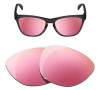 HiCycle2 Sunglasses Lenses Replacement for Oakley Frogskins OO9013 - Multiple Options(pink)
